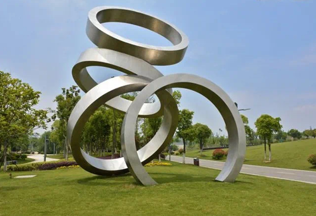 【小區(qū)園林景觀不銹鋼雕塑小品‖公園不銹鋼抽象雕塑定制廠家】價格_